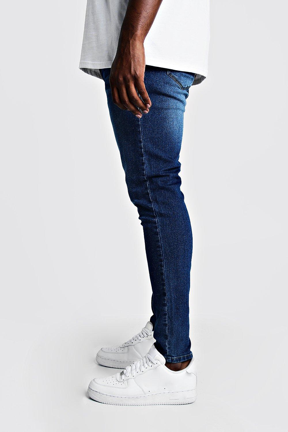 Mens big and tall slim hot sale fit jeans